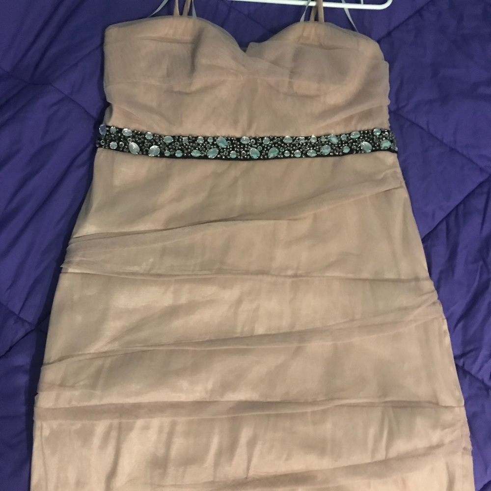 Dusty pink dress